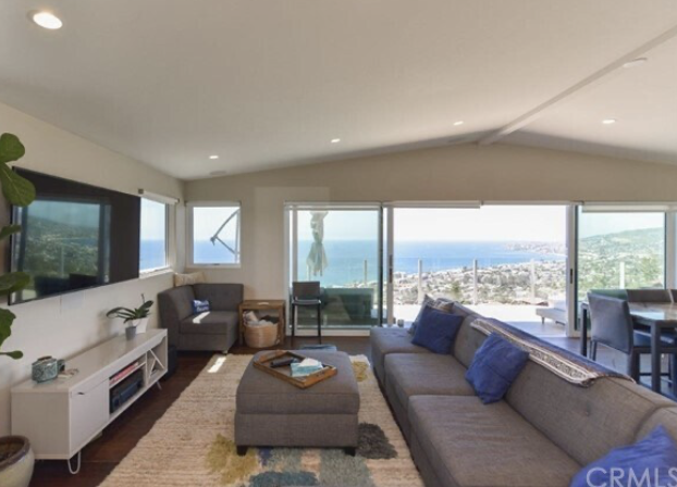 The Laguna Beach living room before Lumina