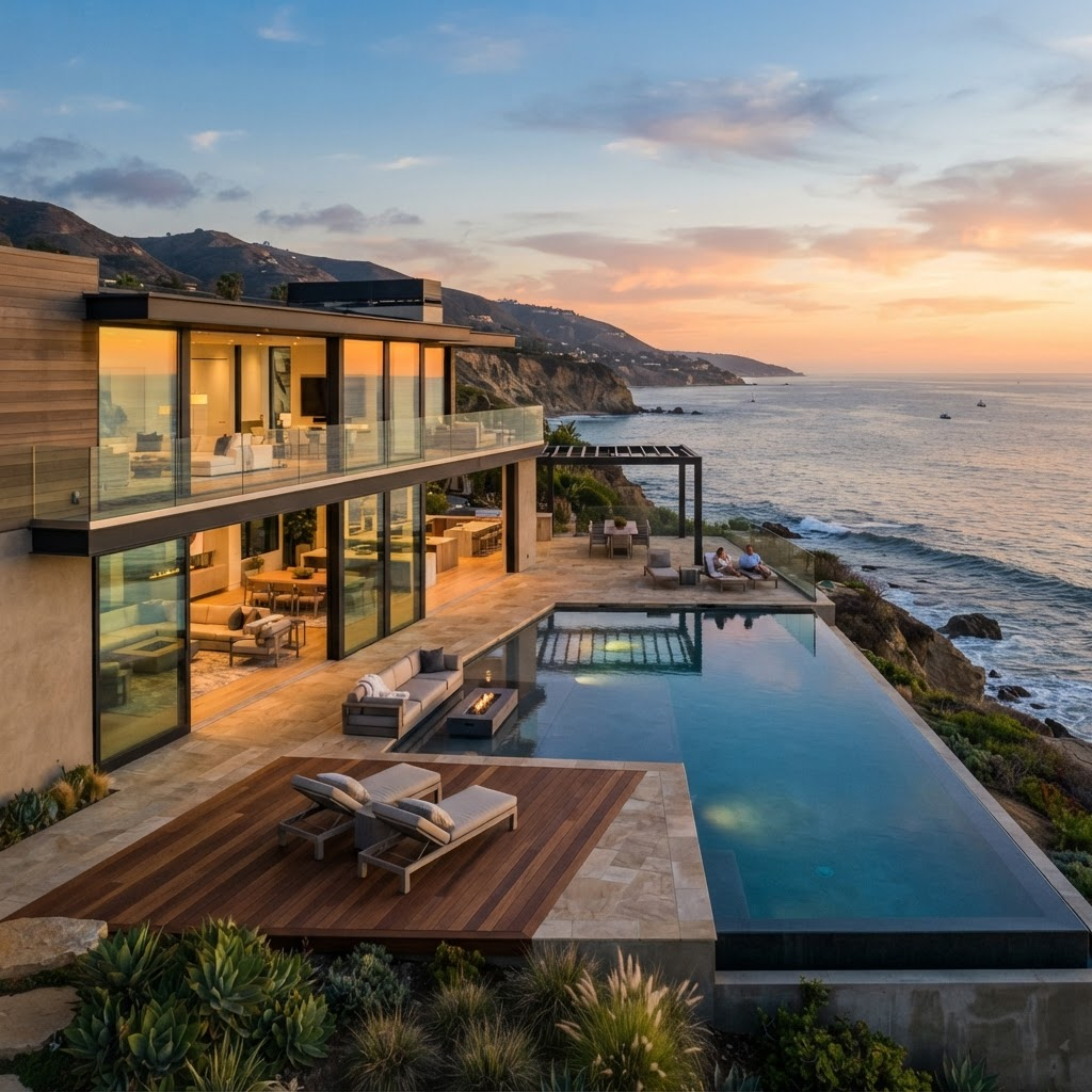 Malibu Oceanfront Villa